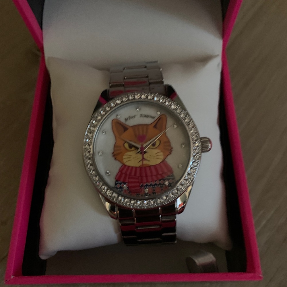Brand New Betsey Johnson Cat Watch
